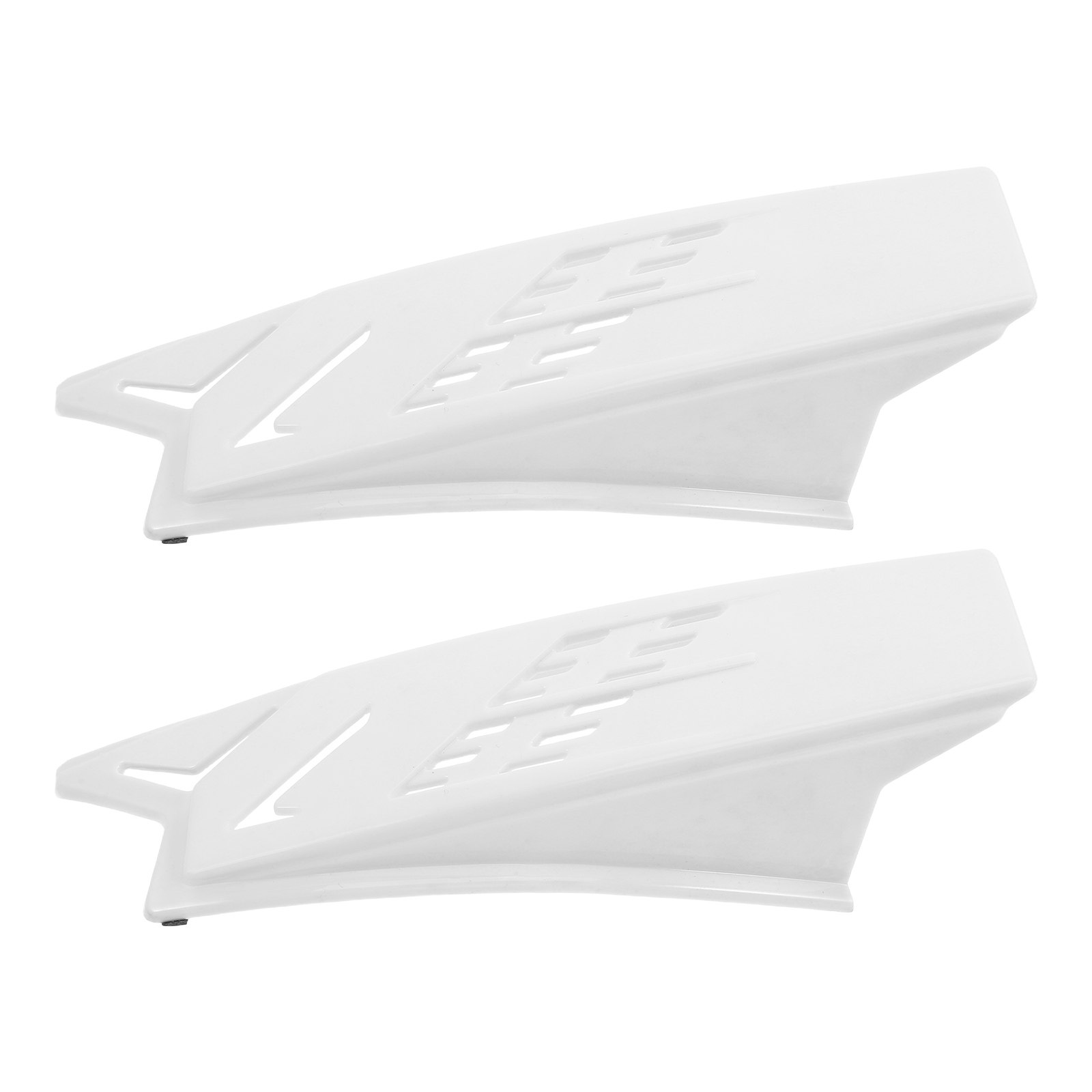 Motorcycle Gear White - サイクリングホーン 1ペア 軽量 パンクスタイル デコレーション バイクヘルメット用