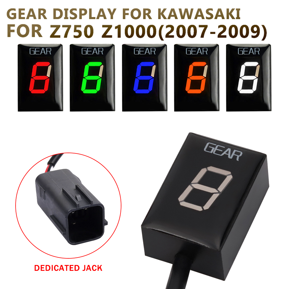 Motorcycle Gear Display - カワサキ Z750 Z1000 Z-750 Z-1000 2007