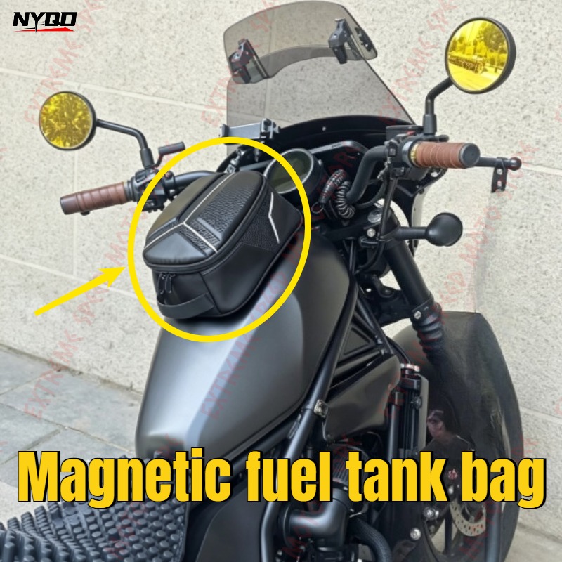 Motorcycle Gear Companies - 防水磁気式バイク燃料タンクバッグ アウトドアライディングオフロード旅行収納ナイトギア