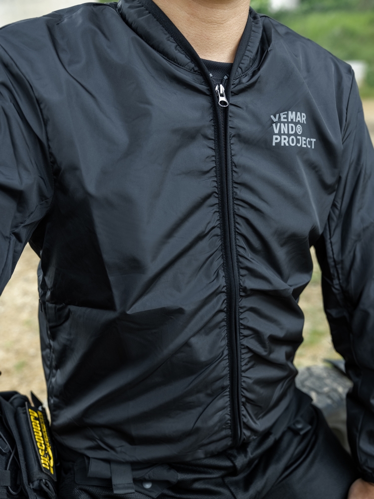Gearx Motorcycle Jacket - VEMAR 夏用バイク用ウィンドブレーカー 超軽量 パッカブル 薄手 防風
