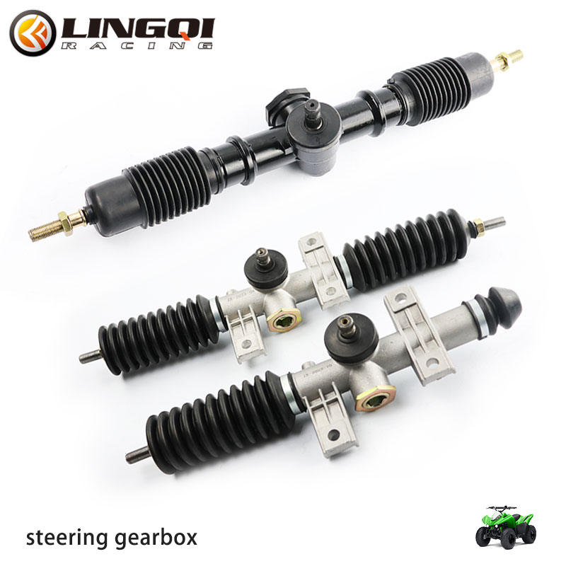 Motorcycle Gear Guide - Lingqi-goカートモーターサイクルステアリングホイールラック、ピニオンサスペンション、atvクワッドバギーギアシャフト、ゴルフカートカートに適合、四輪