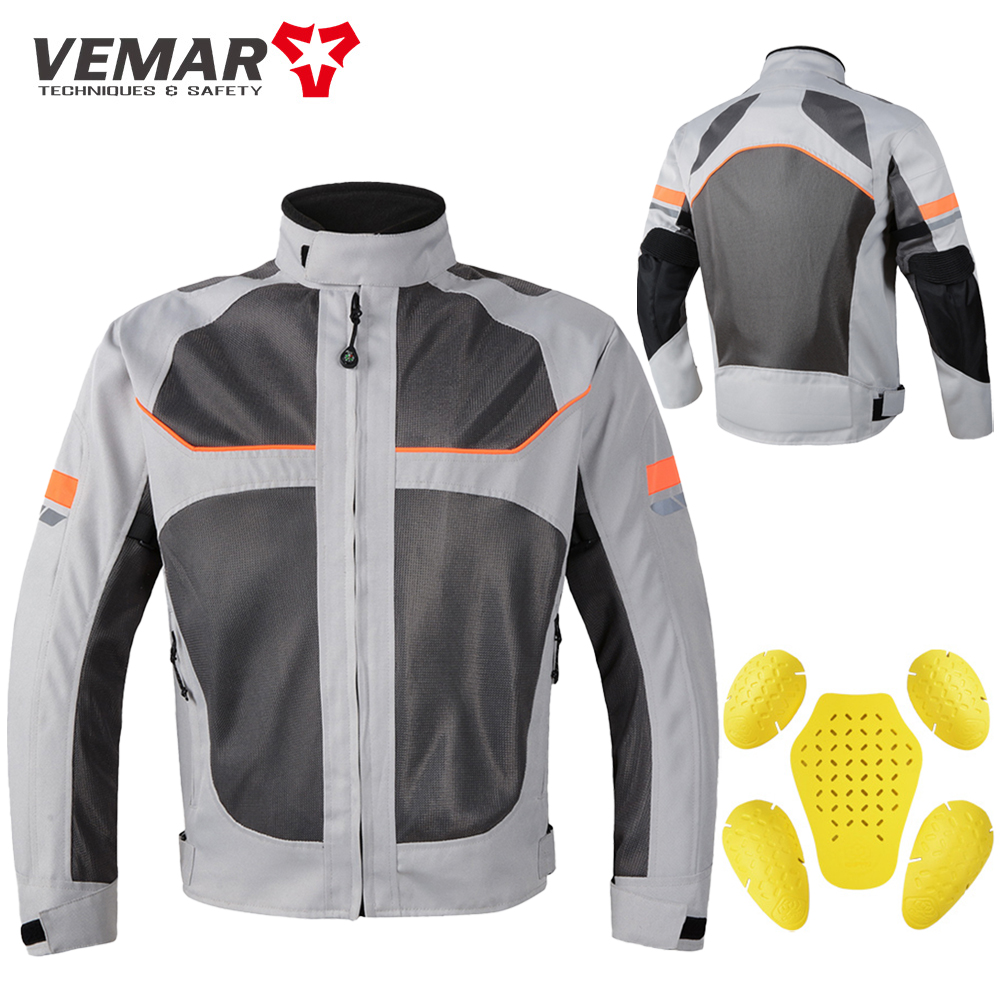 Gearx Motorcycle Jacket - 男性用反射オートバイジャケット,モトクロスジャケット,オートバイ保護具,レースコート,オックスフォード服,mから5xl,夏