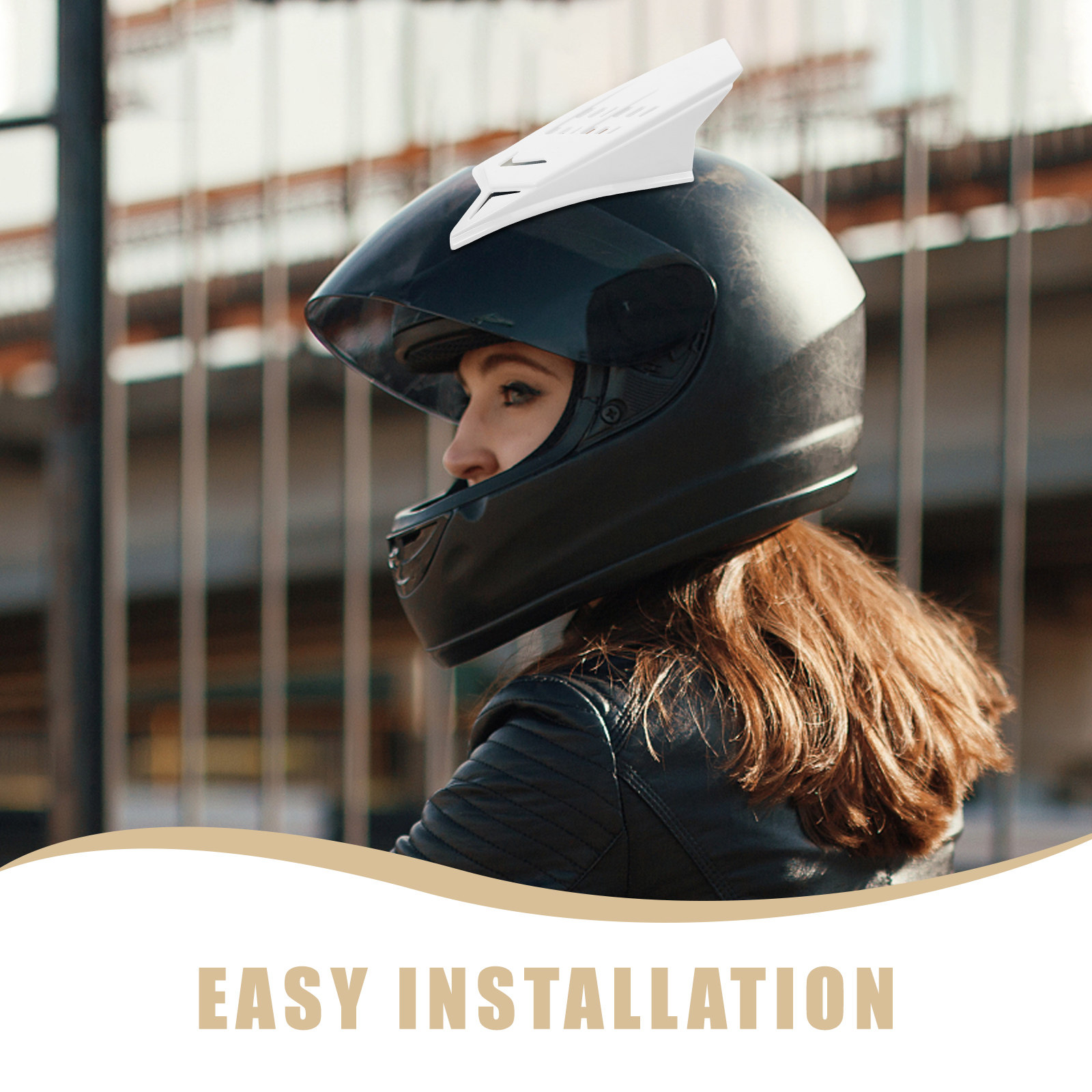 サイクリングホーン 1ペア 軽量 パンクスタイル デコレーシ - Motorcycle Gear White のレビューと価格