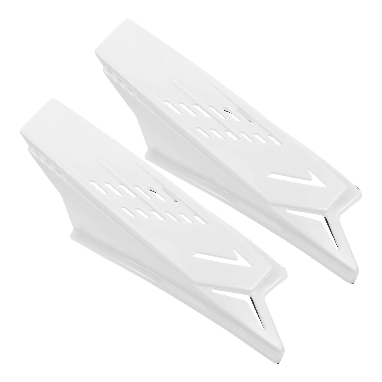 サイクリングホーン 1ペア 軽量 パンクスタイル デコレーシ - Motorcycle Gear White のレビューと価格