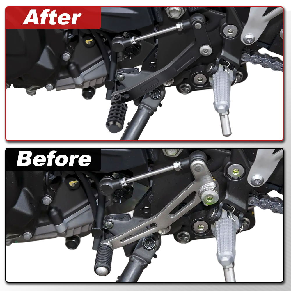 オートバイギアレバー調整可能ブレーキペダルシフトレバー Ni - Motorcycle Gear Guide のレビューと価格