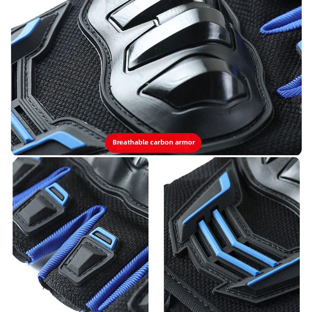 通気性オートバイ手袋夏ハーフフィンガー Guantes モト - Motorcycle Gear Gloves のレビューと価格