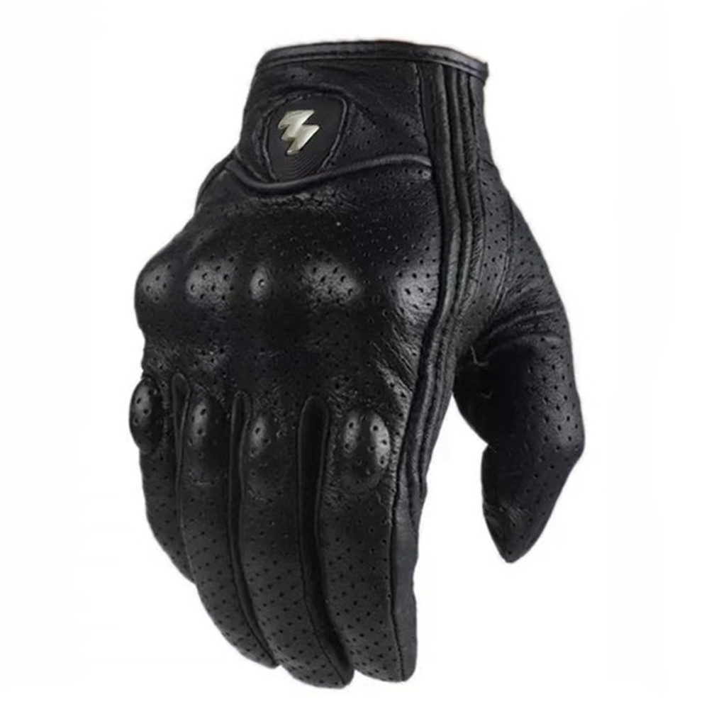 2025 オートバイ手袋ヤギ革レザータッチスクリーン男性女性 - Motorcycle Gear Gloves のレビューと価格