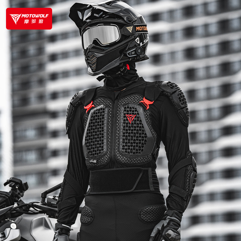 モトウルフ オートバイ ボディアーマージャケット メンズ C - Gearx Motorcycle Jacket のレビューと価格