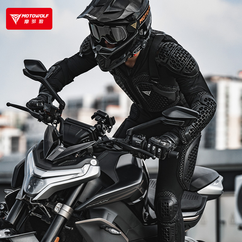 モトウルフ オートバイ ボディアーマージャケット メンズ C - Gearx Motorcycle Jacket のレビューと価格