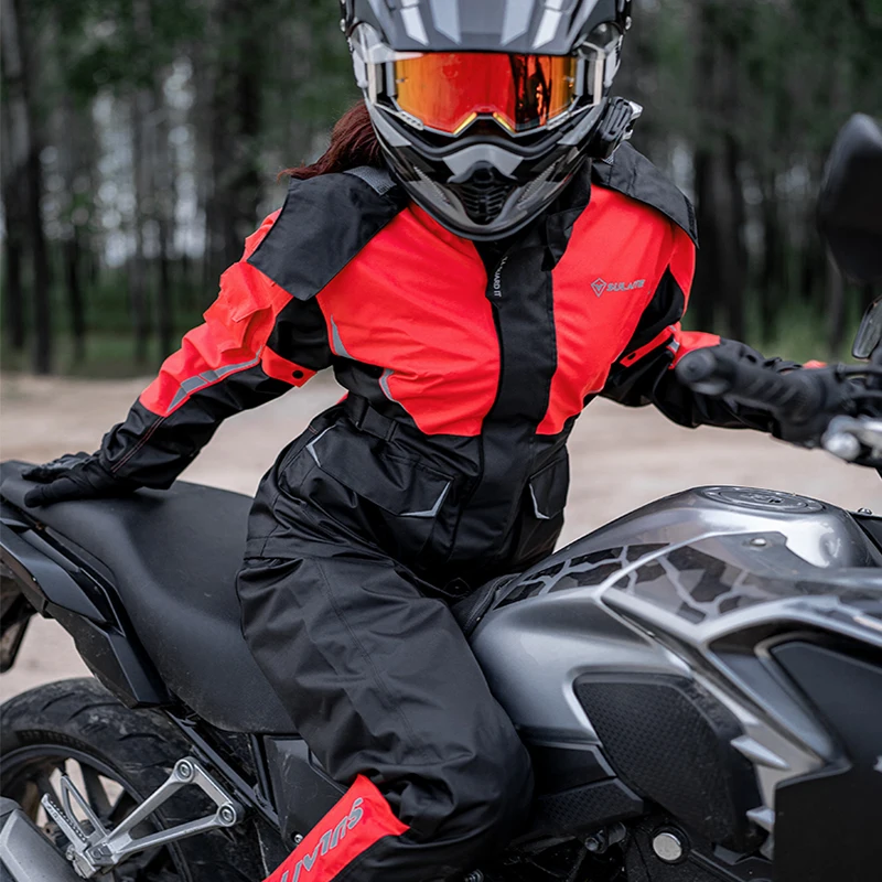 男性と女性のためのオートバイのライダーレインコート,レインコ - Gearx Motorcycle Jacket のレビューと価格