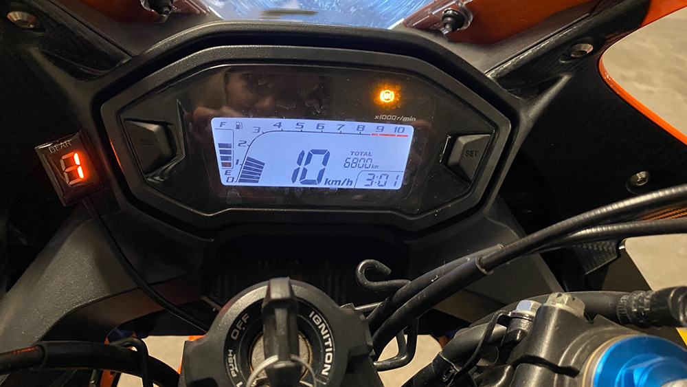 ホンダCB1300 S/F 03-15、CBF600、VTR - Motorcycle Gear Display のレビューと価格
