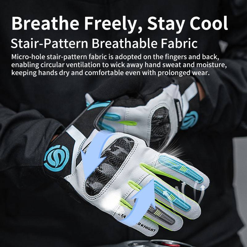 SFK カーボンファイバーオートバイグローブ関節保護男性女性 - Motorcycle Gear Gloves のレビューと価格