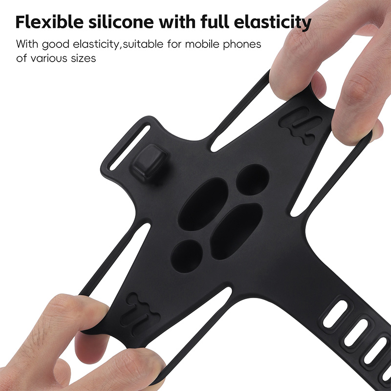 WEST BIKING ユニバーサルシリコンバイク電話ホルダ - Phone Mount Handlebar のレビューと価格