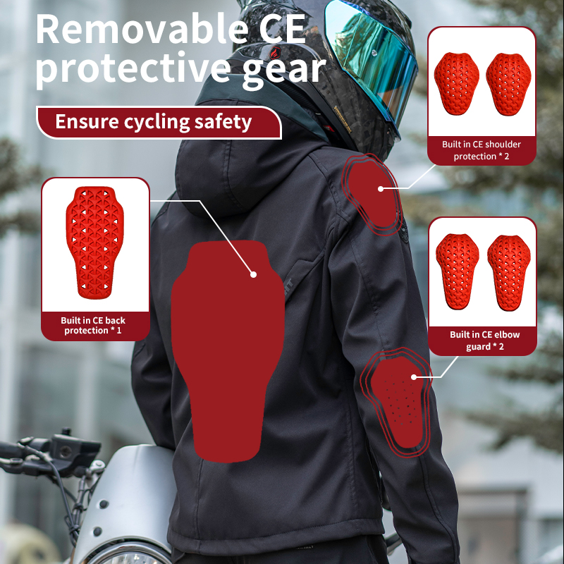 SFK オレンジオートバイジャケット男性女性乗馬服春 & 夏 - Gearx Motorcycle Jacket のレビューと価格
