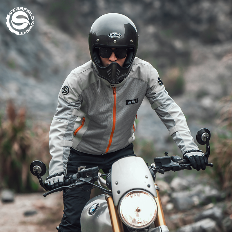 スターフィールドナイトオートバイジャケット春夏メッシュ通気性 - Gearx Motorcycle Jacket のレビューと価格