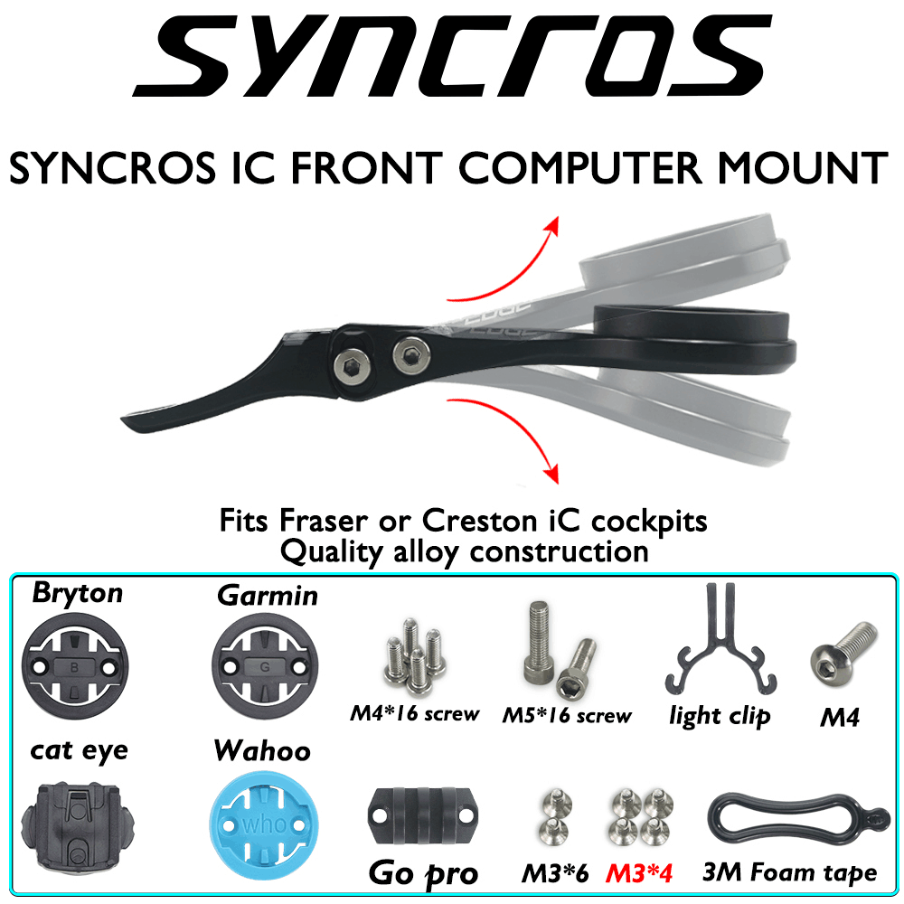 Syncros コンピュータマウント Creston IC  - Phone Mount Handlebar のレビューと価格