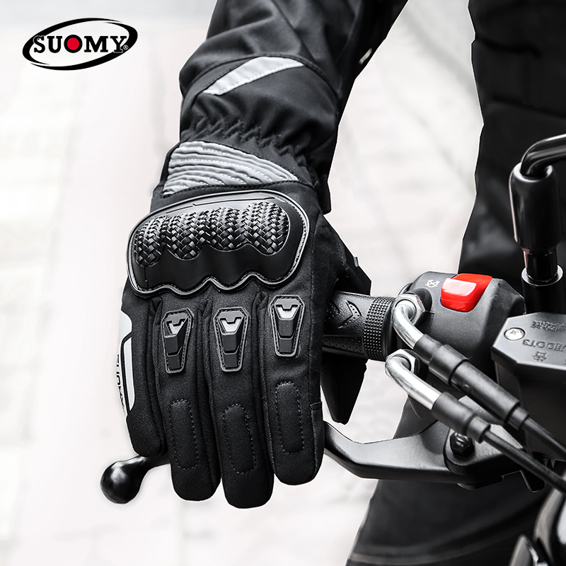 冬のオートバイの手袋男性女性防水暖かいモトクロスバイクレース - Motorcycle Gear Gloves のレビューと価格