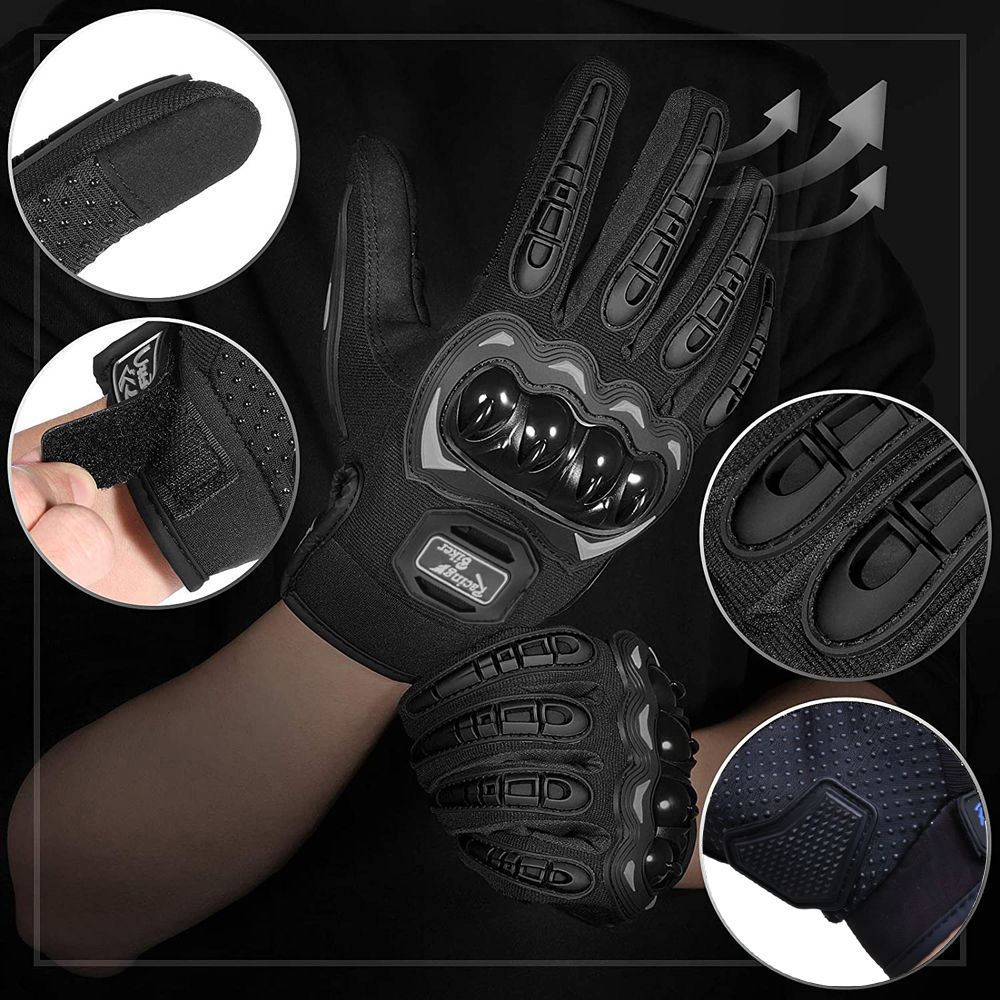 オートバイレーシンググローブ落下防止メンズサマーモトクロス保 - Motorcycle Gear Gloves のレビューと価格