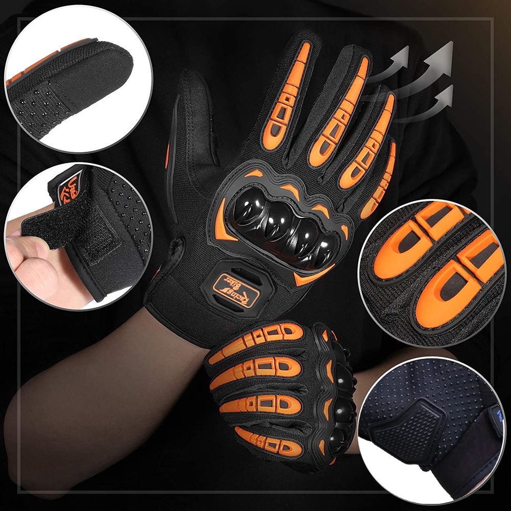 オートバイレーシンググローブ落下防止メンズサマーモトクロス保 - Motorcycle Gear Gloves のレビューと価格