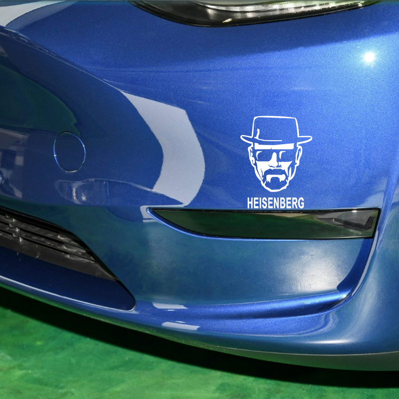 Heisenberg-クリエイティブなテキストパターンステッ - Motorcycle Gear Equipment のレビューと価格