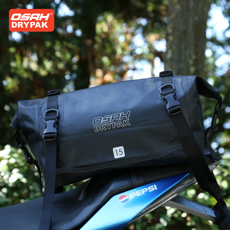 OSAH アーミーグリーンオートバイバッグ 15L リアシー - Motorcycle Gear Companies のレビューと価格