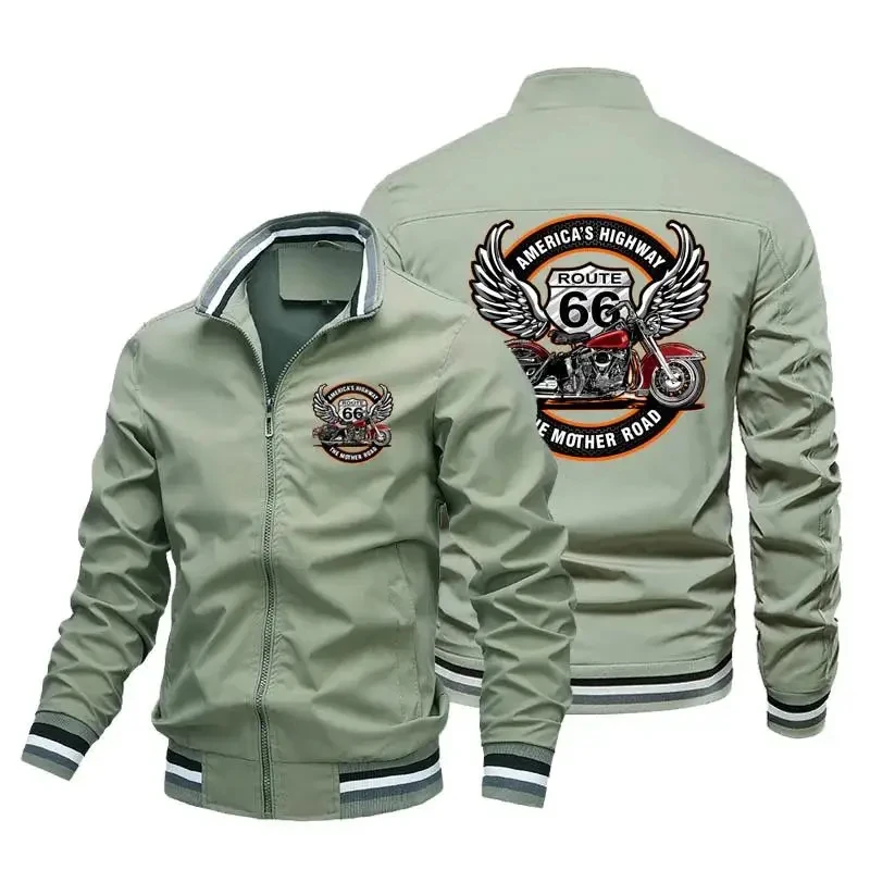 メンズ春と秋のアウトドアカジュアルヒップホップ野球ジッパース - Gearx Motorcycle Jacket のレビューと価格