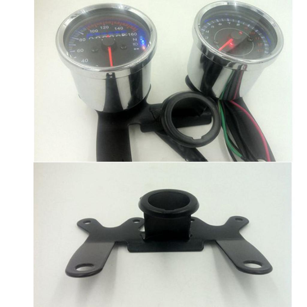 アルミ合金オートバイ計器ゲージマウントブラケットユニバーサル - Motorcycle Gear Display のレビューと価格
