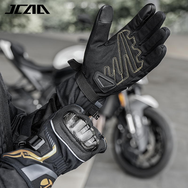 防水冬用オートバイグローブ男性/女性用サーマルタッチスクリー - Motorcycle Gear Gloves のレビューと価格