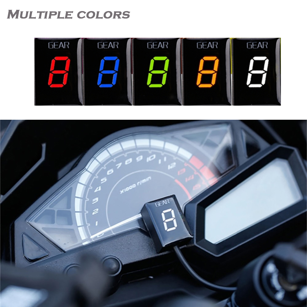 モーターサイクルスピードメーター,スピードメーター,ECUダ - Motorcycle Gear Display のレビューと価格