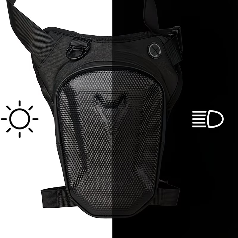 オートバイ用レッグタンクバッグ 防水ウエストパック クロスボ - Motorcycle Gear Equipment のレビューと価格
