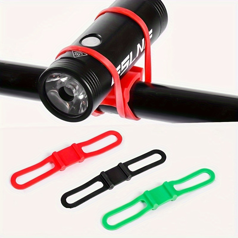 3個入りマウンテンバイクストラップライトホルダーストラップ、 - Phone Mount Handlebar のレビューと価格