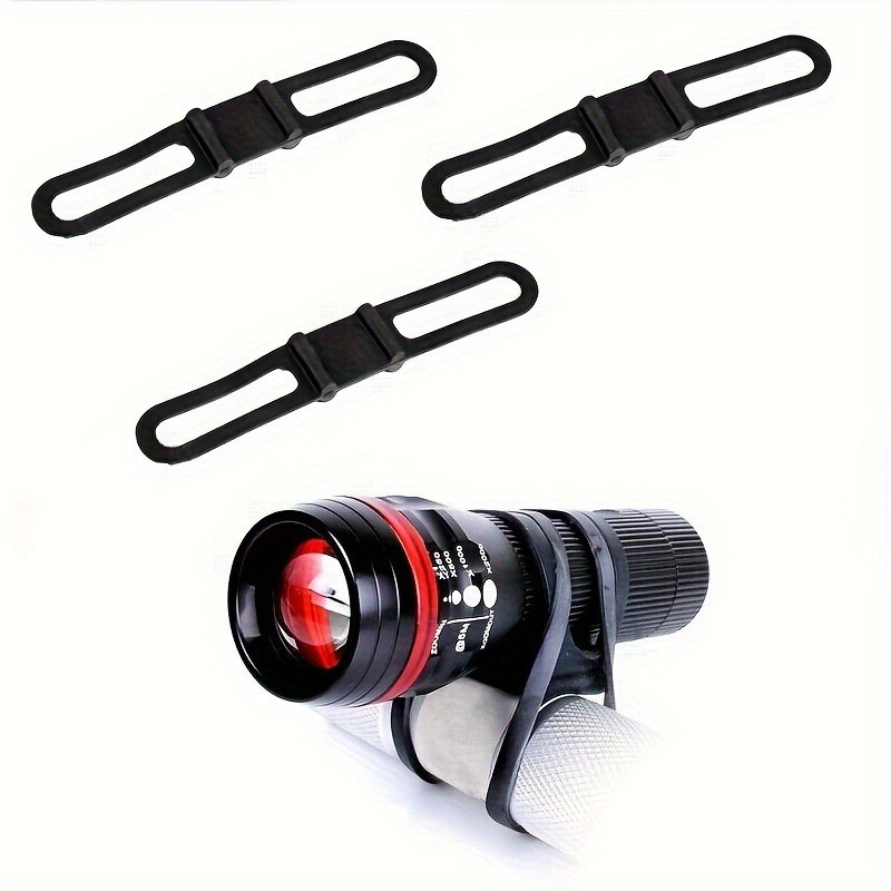3個入りマウンテンバイクストラップライトホルダーストラップ、 - Phone Mount Handlebar のレビューと価格