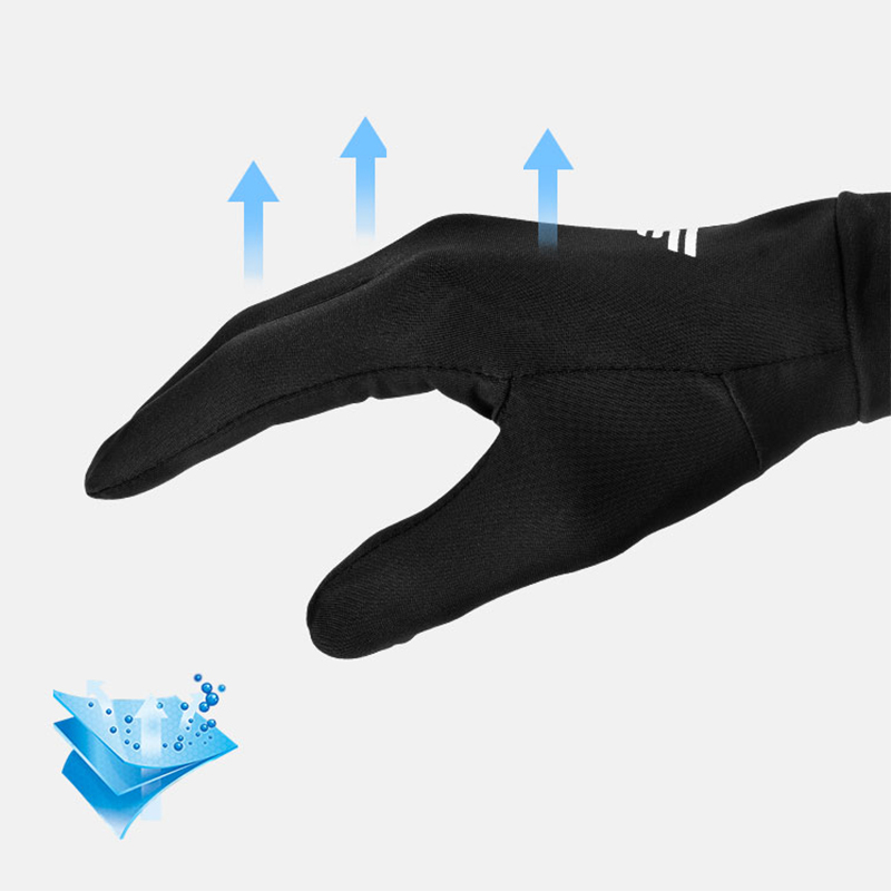 Sfk-黒のオートバイグローブライナー、夏、氷の絹の質感、汗 - Motorcycle Gear Gloves のレビューと価格
