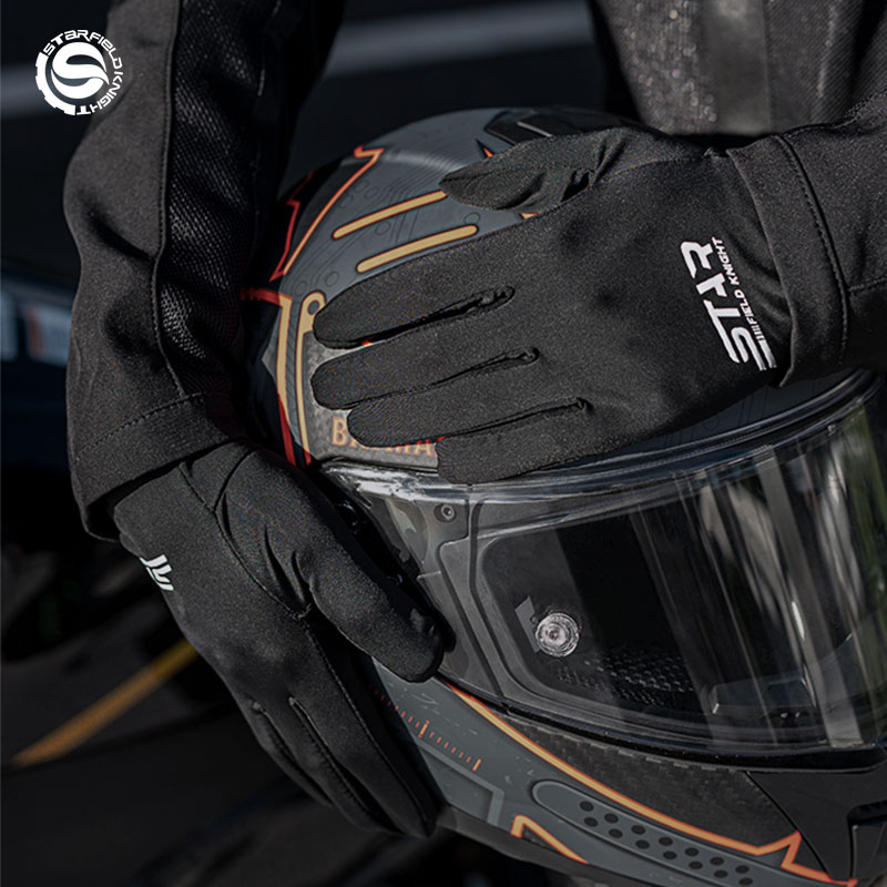 Sfk-黒のオートバイグローブライナー、夏、氷の絹の質感、汗 - Motorcycle Gear Gloves のレビューと価格