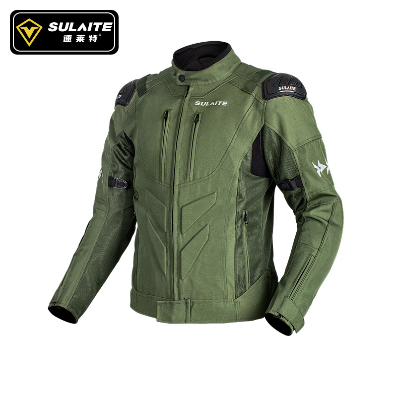 メンズサマー通気性バイクライディングスーツ、ロードレース用保 - Gearx Motorcycle Jacket のレビューと価格