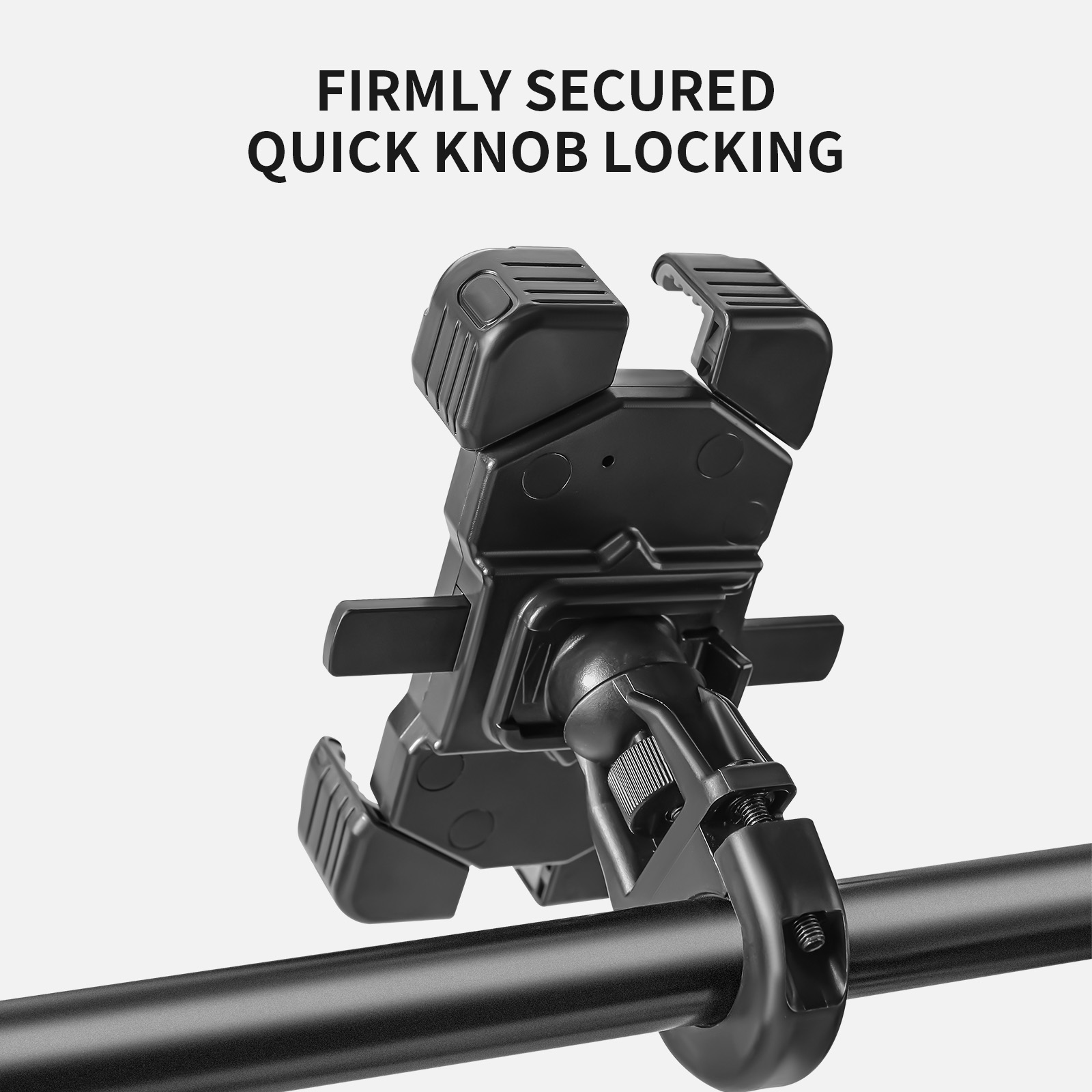 TOSUOD バイクハンドルバー電話ホルダー自動ロックワンボ - Phone Mount Handlebar のレビューと価格