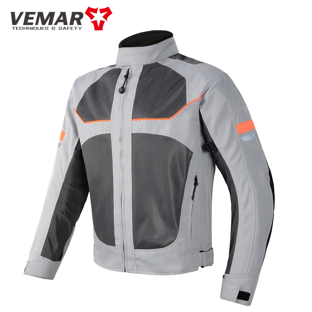 男性用反射オートバイジャケット,モトクロスジャケット,オート - Gearx Motorcycle Jacket のレビューと価格